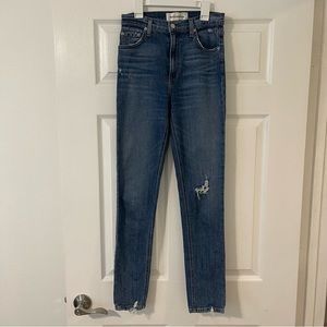 Reformation High Rise Skinny Jean